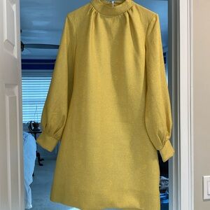 CK Bradley Yellow long sleeve dress